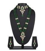 Green agate necklaces