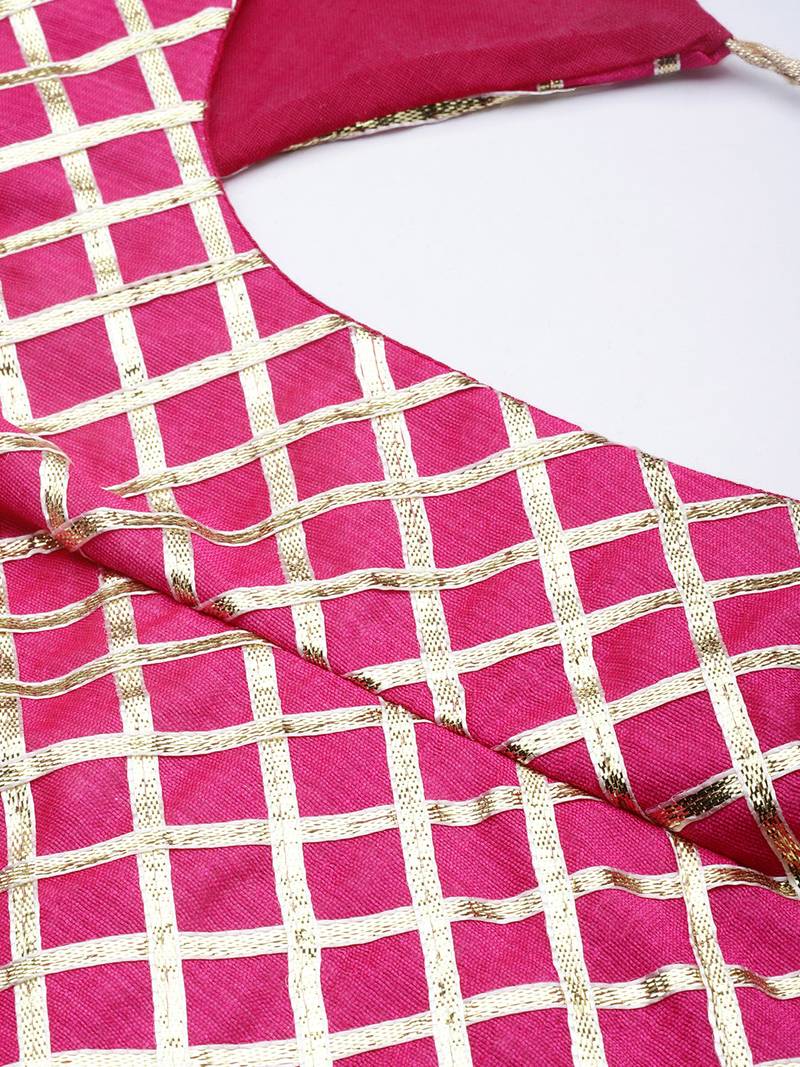 Multicoured Hand Crafted Bandhani Lehenga set