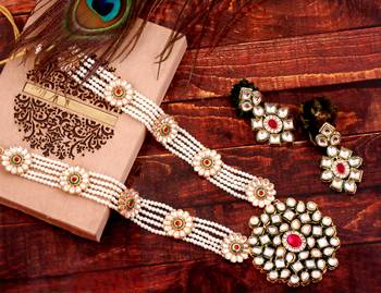 Multicolor pearl jewellery 1