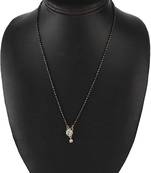 Twinkling Gold cubic zirconia Designer mangalsutra