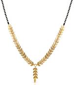 Twinkling Gold cubic zirconia Designer mangalsutra