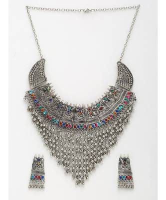 silver plated Alloy Necklace 2
