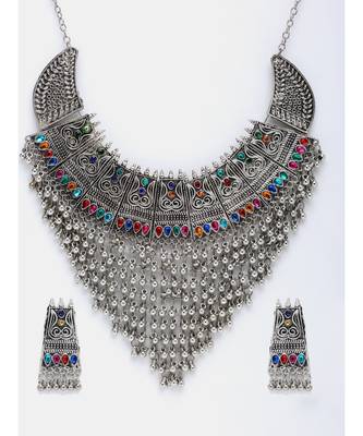 silver plated Alloy Necklace 3