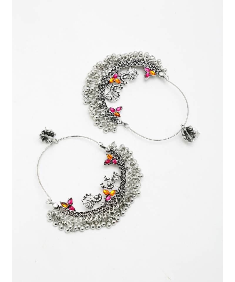 Silver silver plated Silver Alloy  Necklace WITH EARRINGS