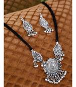 Silver silver plated Silver Alloy  Necklace WITH EARRINGS