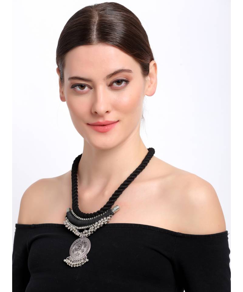 silver plated Alloy Necklace