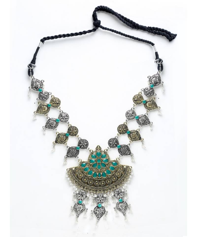 silver plated Alloy Necklace