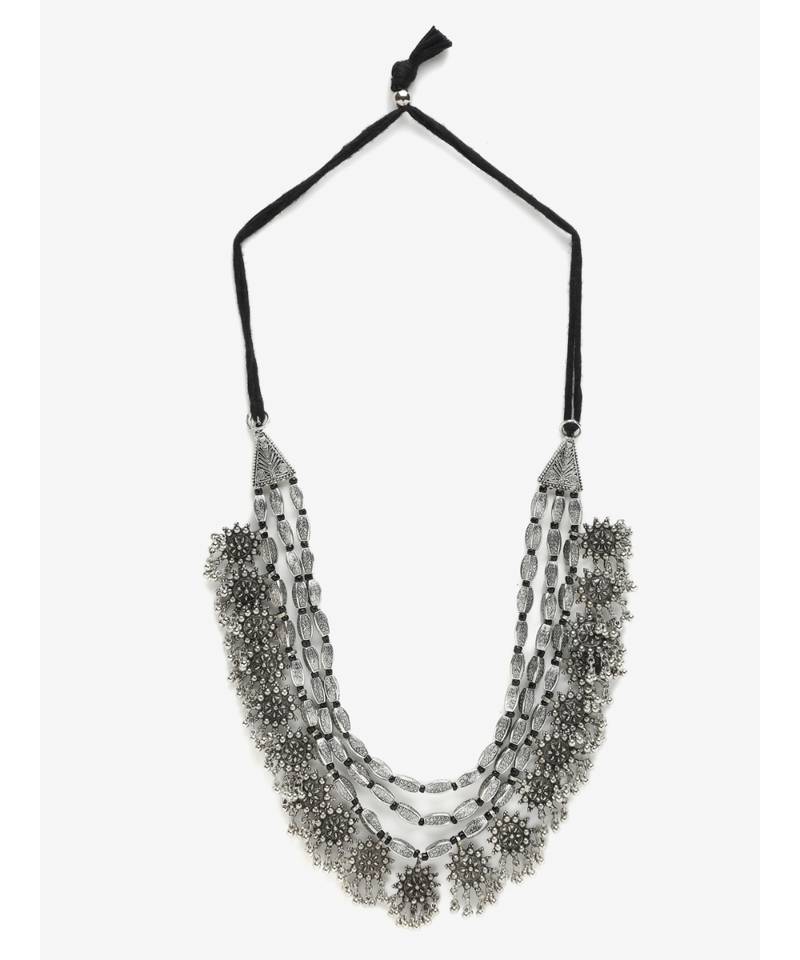 silver plated Alloy Necklace