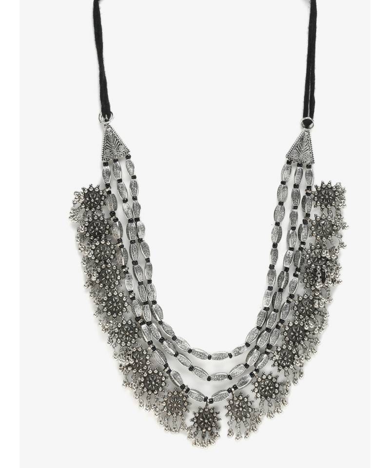 silver plated Alloy Necklace