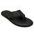 Trends & Trades Mens Black Thong Sandals