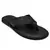 Trends & Trades Mens Black Thong Sandals