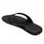 Trends & Trades Mens Black Thong Sandals