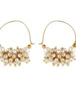 Gold cubic zirconia earrings