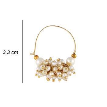 Gold cubic zirconia earrings 4