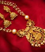 multicolor Traditinal Gold Plated Alloy Necklace