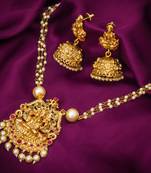 multicolor Traditinal Gold Plated Alloy Necklace
