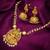multicolor Traditinal Gold Plated Alloy Necklace