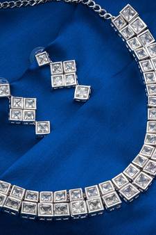 multicolor Traditinal Gold Plated Alloy Necklace