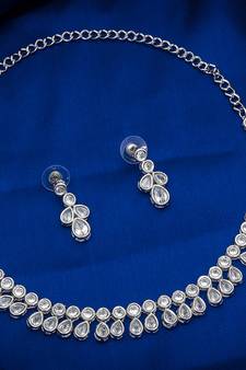 multicolor Traditinal Gold Plated Alloy Necklace