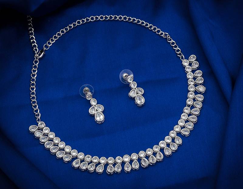 multicolor Traditinal Gold Plated Alloy Necklace