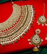 multicolor Traditinal Gold Plated Alloy Necklace