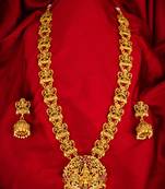 multicolor Traditinal Gold Plated Alloy Necklace