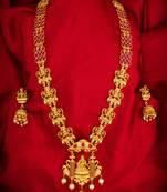 multicolor Traditinal Gold Plated Alloy Necklace