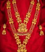 multicolor Traditinal Gold Plated Alloy Necklace