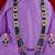 multicolor Traditinal Gold Plated Alloy Necklace