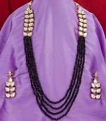 multicolor Traditinal Gold Plated Alloy Necklace