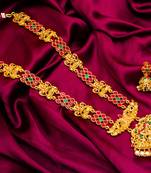 Traditinal Gold Plated Brass Necklace