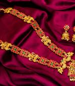 Traditinal Gold Plated Brass Necklace