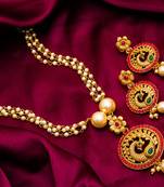 Traditinal Gold Plated Brass Necklace