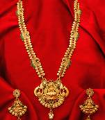 multicolor Traditinal Gold Plated Alloy Necklace