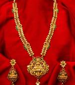 multicolor Traditinal Gold Plated Alloy Necklace