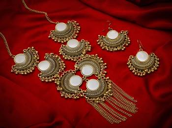 Traditinal Gold Plated Brass Necklace 1