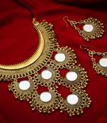 Traditinal Gold Plated Brass Necklace