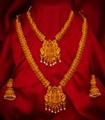 multicolor Traditinal Gold Plated Alloy Necklace