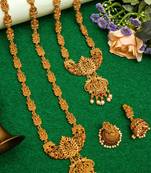 multicolor Traditinal Gold Plated Alloy Necklace