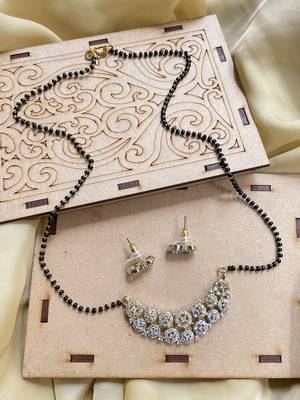 Gold mangalsutra 1