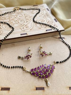 Gold mangalsutra 1