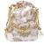Premium Quality Women's Stylish Potli Bag, White