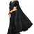 Black plain lycra saree with blouse