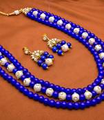 multicolor Traditinal Gold Plated Alloy Necklace