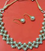 Handcrafted Faux Pearl Set