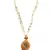 Multicolor Gold plated Stone Studded  Necklace Set