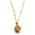 Multicolor Gold plated Stone Studded  Necklace Set