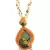 Multicolor Gold plated Stone Studded  Necklace Set