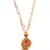 Multicolor Gold plated Stone Studded  Necklace Set