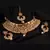 Gold Plated Choker necklace Set